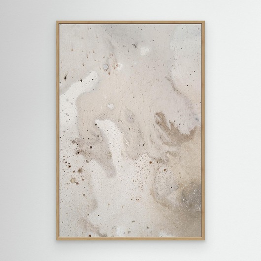 obrazy Wydruk na płótnie w ramie american box - Konik 2 - abstrakcja Japandi