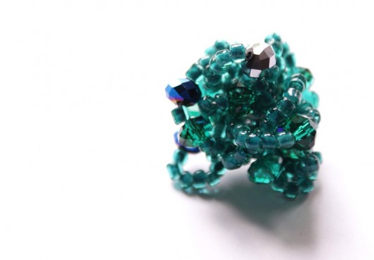 Cristal green Republika jewelry