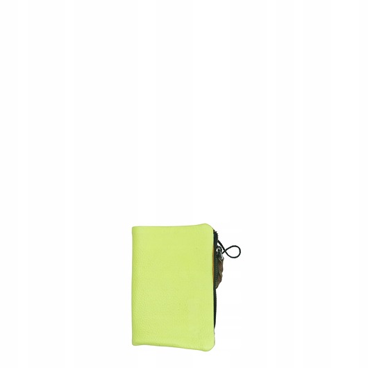 portfele damskie Portfel damski mały skórzany na prezent miejsce na banknoty monety OLIVKA