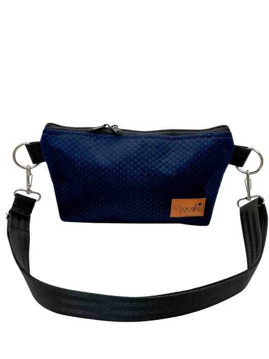 torebki mini Torebka "Granat dot" tkanina ala pianka