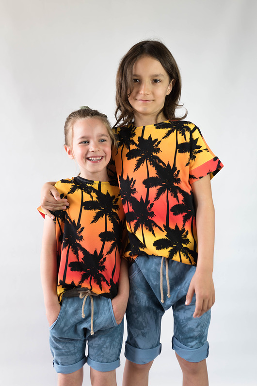 Szorty BATIK niebieskie Cudi KiDS