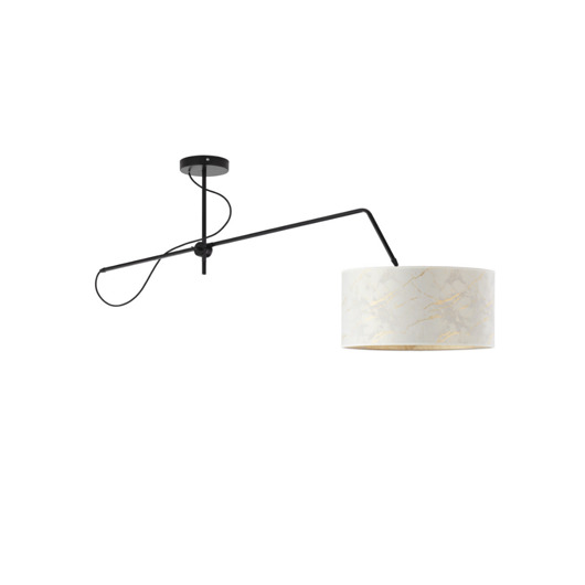 lampy wiszące Lampa wisząca nad stół RIO MARMUR z regulowanym ramieniem