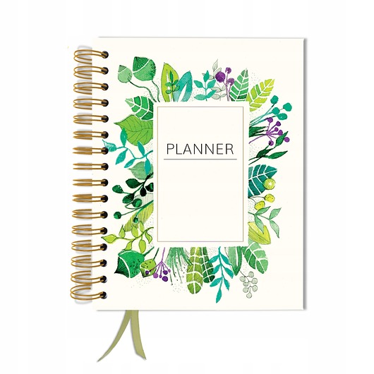 kalendarze i plannery Kalendarz terminarz bez dat planer książkowy A5+