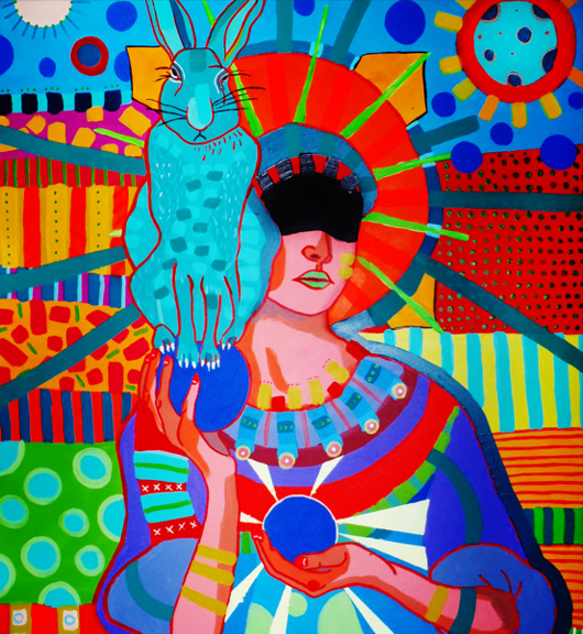 torby na ramię 1892_1art MIMA bag SHORT & Marcin Painta print