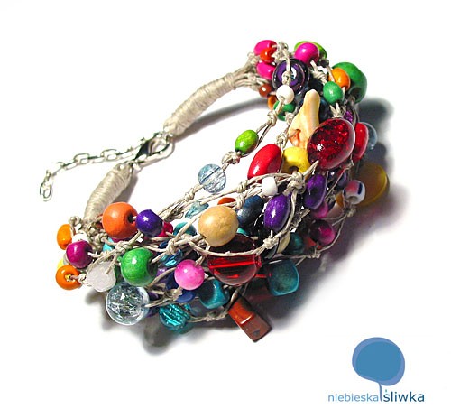 summer dream - bransoleta Makowisko