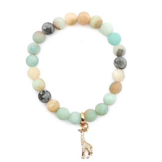 bransoletki z kamieni naturalnych Mała Afryka - bransoletka z naturalnych amazonitów