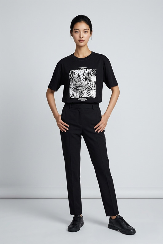 t-shirty męskie T-shirt  boxy nine