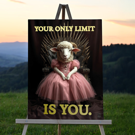 obrazy Pozłacany obraz - OWIECZKA