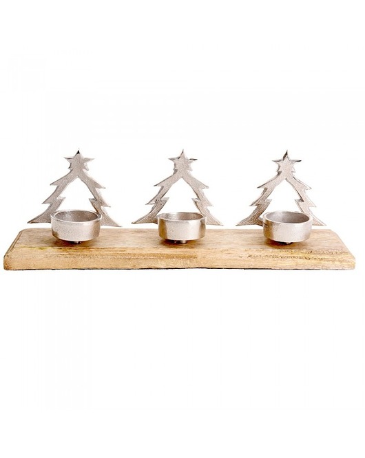 Świecznik Na Tea-Light Na Podstawce wzór 2 MIA home