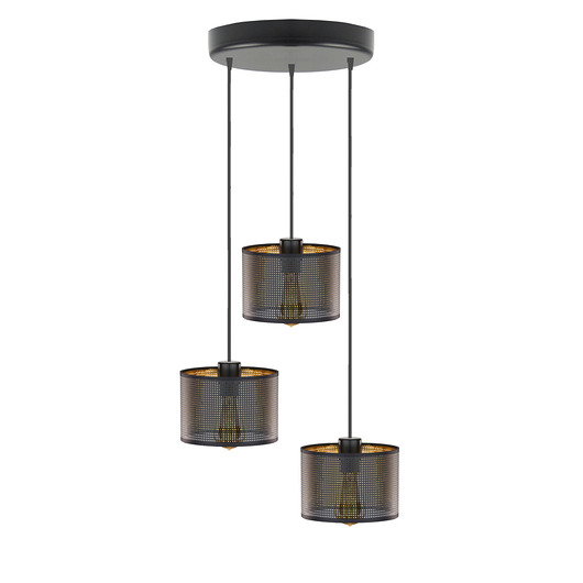 lampy wiszące Lampa wisząca kaskadowo PUEBLO AŻUR z designerskimi abażurami