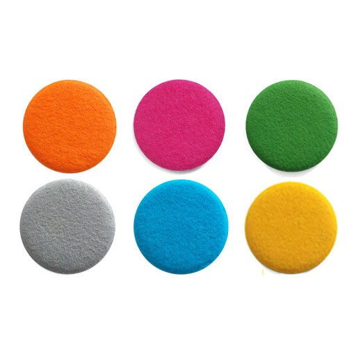 mini felt rainbow 25 mm 6 szt pixelove