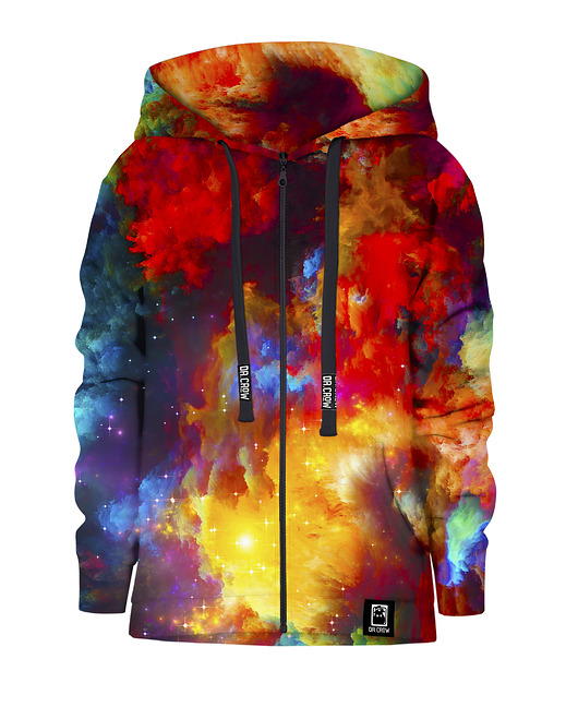 bluzy dla chłopców Bluza Zamek Chłopiec DR.CROW Fraktal