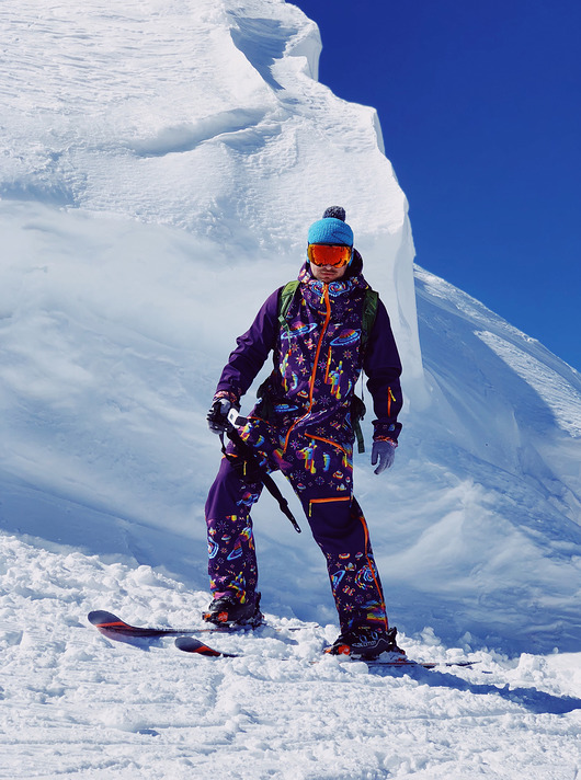 kombinezony damskie Kombinezon narciarsko-snowboardowy "WŁASNY WZÓR"