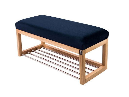 Ławeczka Pufa Tapicerowana  EMRA WOOD DESIGN