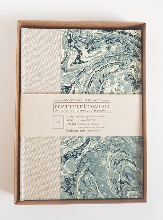 Notes, szkicownik marmurkownia