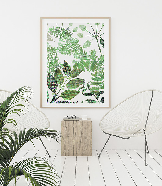 Grafika botaniczna 50x70 cm Anita Tomala