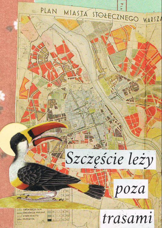 plakaty Szczęście -  Kolaż - plakat - wydruk