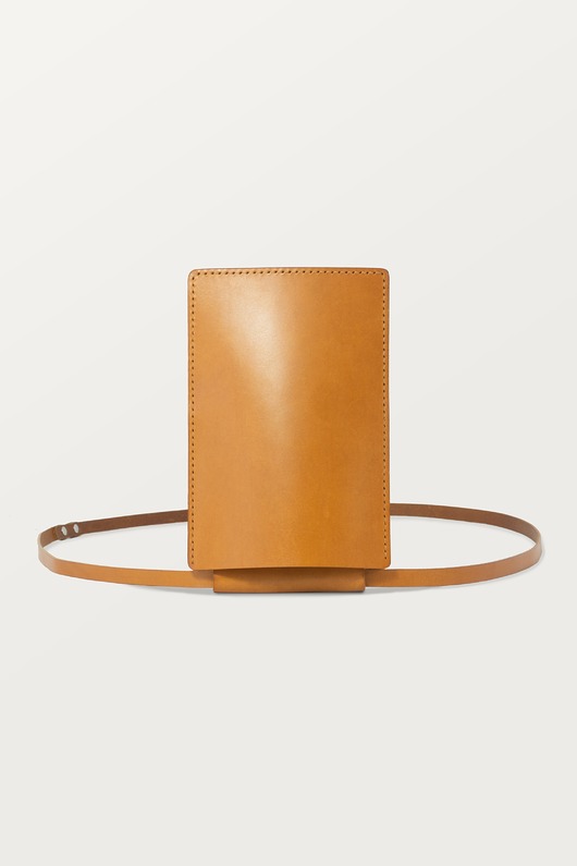etui na telefon PHONE SLING cognac natural leather / ETUI na telefon i kartę