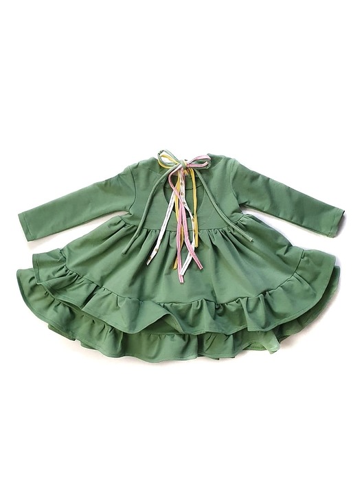 Sukienka Dresowa Spring Green FajnieUbieramy