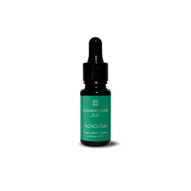 serum do twarzy AESCULUS - kojący eliksir olejowy 10 ml