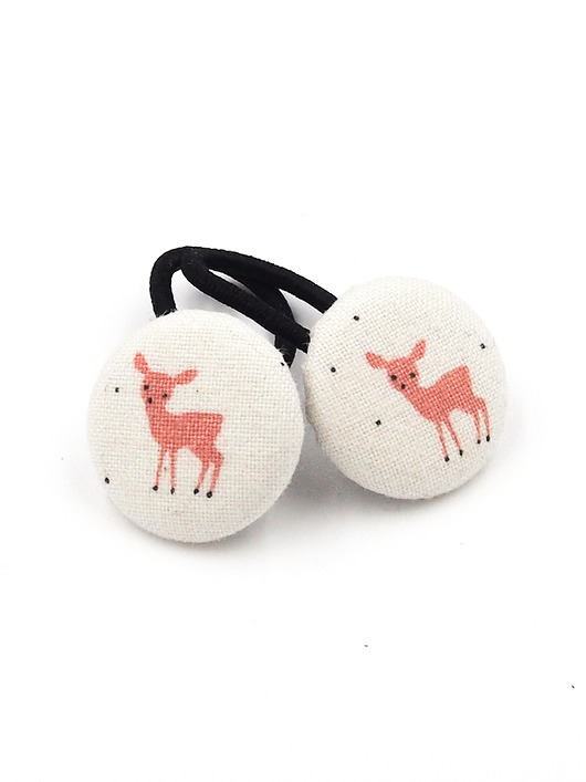 ozdoby do włosów dla dzieci Gumeczki do włosów Baby Animals Jelonek