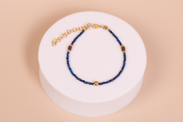 bransoletki - inne Bransoletka Lapis lazuli