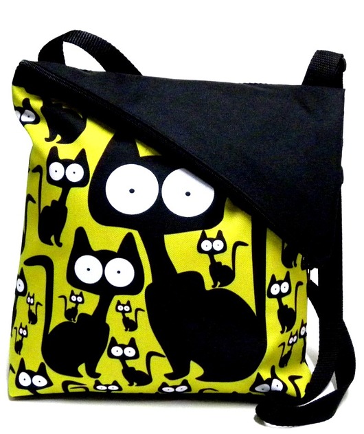 Torba listonoszka z autorskim motywem Gaul Designs