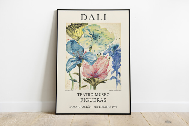 Salvador Dali-Plakat do wystawy Pas De LArt