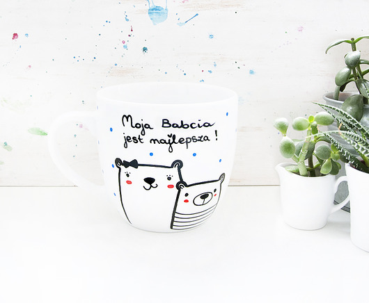 Moja Babcia jest najlepsza - kubek XL miamilu
