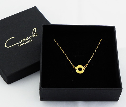 NASZYJNIK SREBRO 925 Z SYMBOLEM KARMY Coccola JEWELLERY