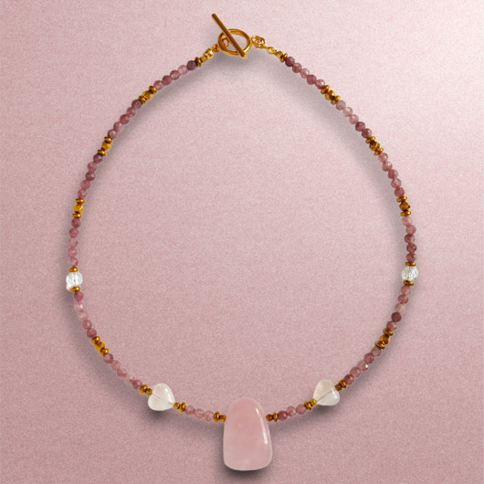 chokery KWARC : miłość : UNIKAT : naszyjnik