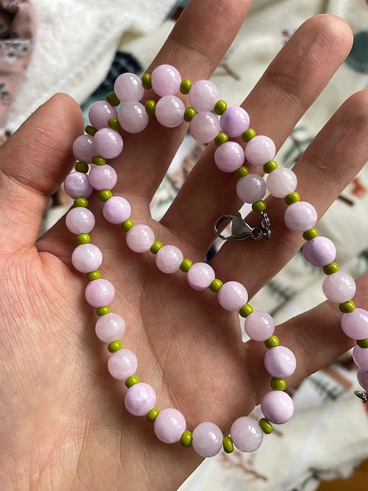 korale Naszyjnik LILAC