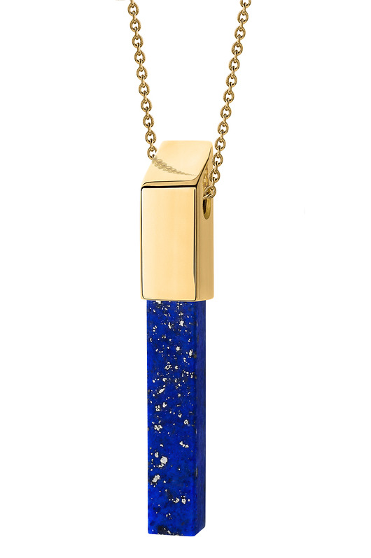 wisiory Wisiorek z kolekcji EDGY/ SILVER/lapis lazuli