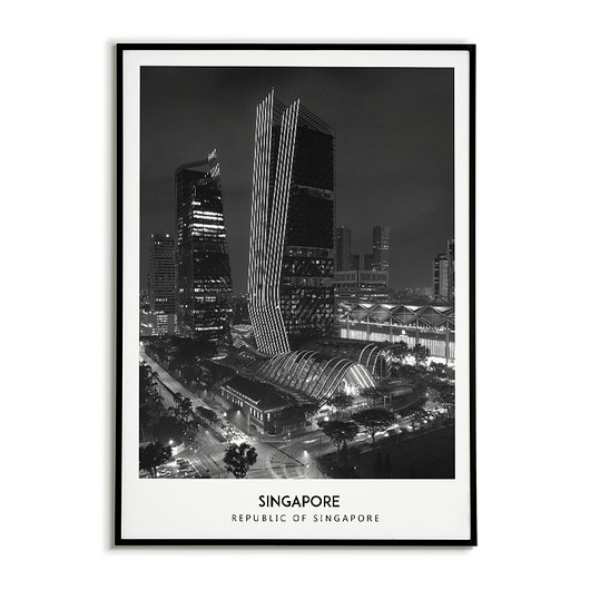Plakat miasto SINGAPUR obraz Bajkowe Obrazki