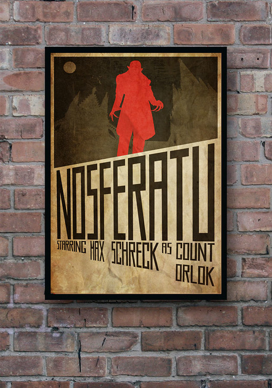 plakaty Nosferatu - Wampir - plakat fine art