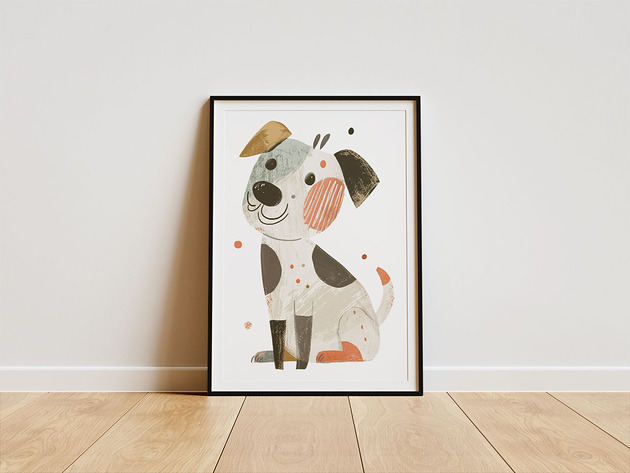 obrazy i plakaty do pokoju dziecięcego Plakat - Snoopy