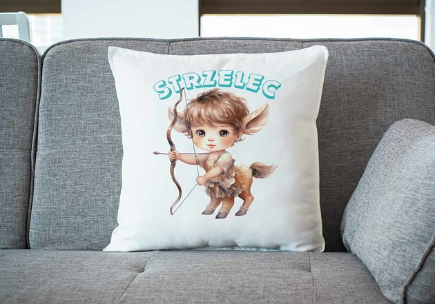 poduszki do pokoju dziecka Poduszka znak zodiaku horoskop poduszka dziecięca strzelec