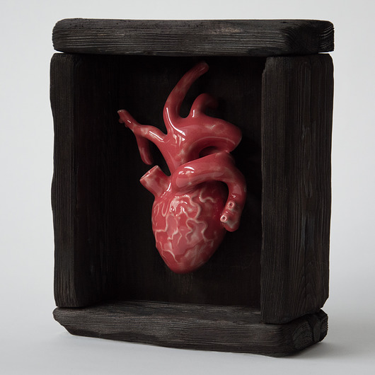 figurki i rzeźby Ceramiczne SERCE