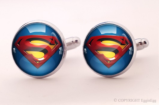 Superman - spinki do mankietów - 0305 EgginEgg Men