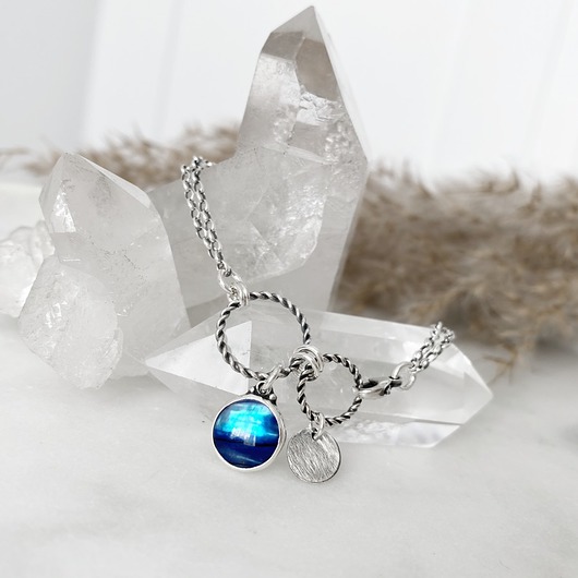 bransoletki srebrne Srebrna bransoletka - Nadmorskie pejzaże