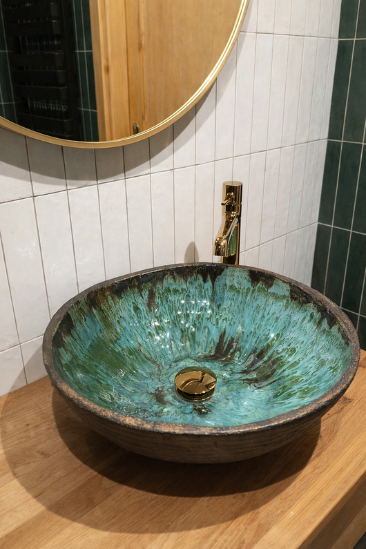 umywalki PREMIUM!! Luksusowa Umywalka Las Ręcznie Robiona Ceramiczna
