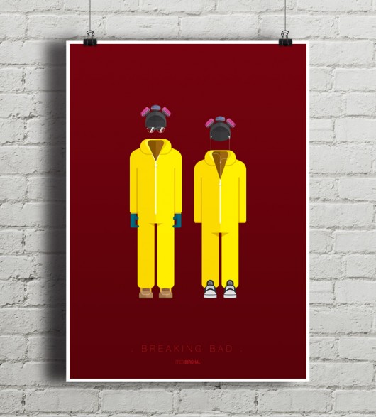 Breaking Bad - plakat minimalmill
