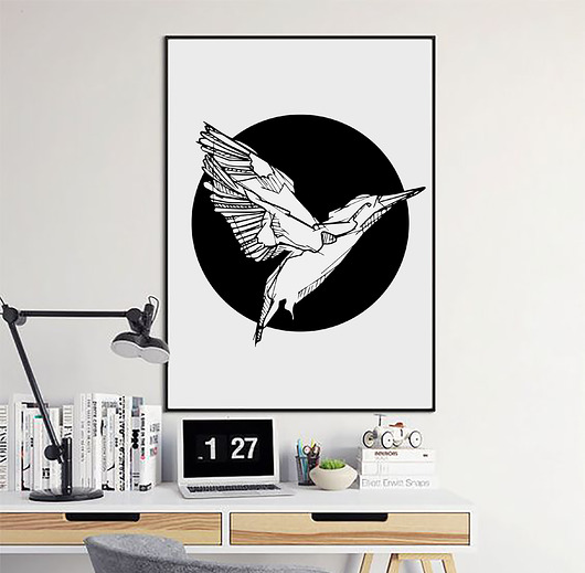 Plakat- Koliber A4 k mon