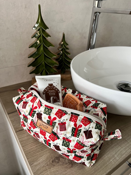 kosmetyczki Kosmetyczka świąteczna - prezenty
