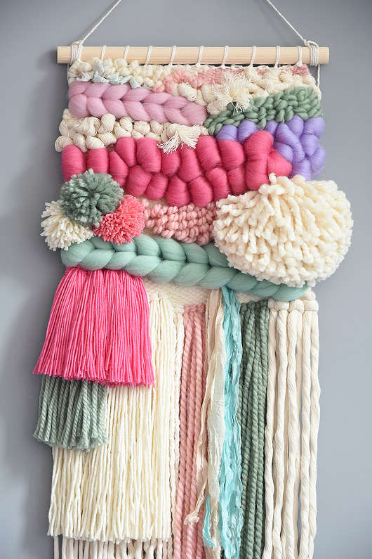 makramy Makatka, tkana dekoracja ścienna w stylu boho idealna do pokoju dziecięcego