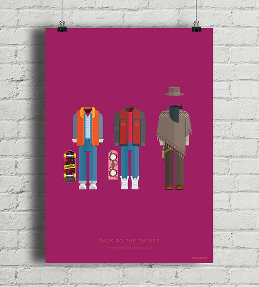 Plakat Back To The Future   minimalmill