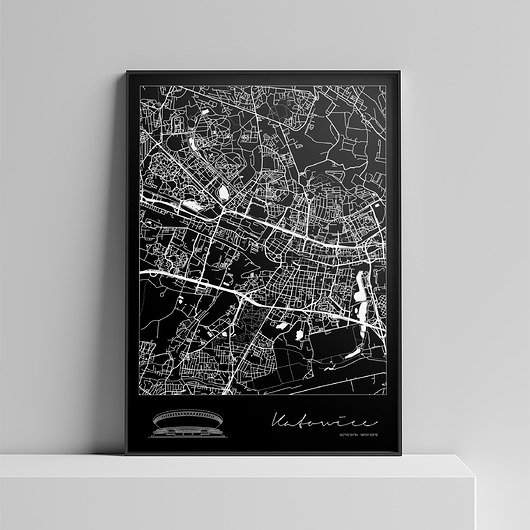 plakaty Plakat Miasto - Katowice