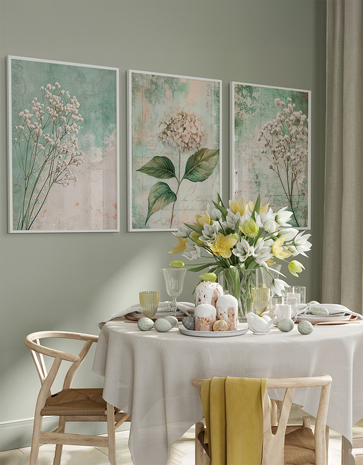 plakaty Zestaw plakatów -  Kwiaty  (set180)
