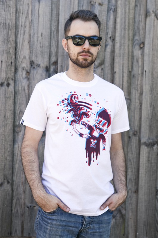 T-shirt CWANIAK 3D RUNO