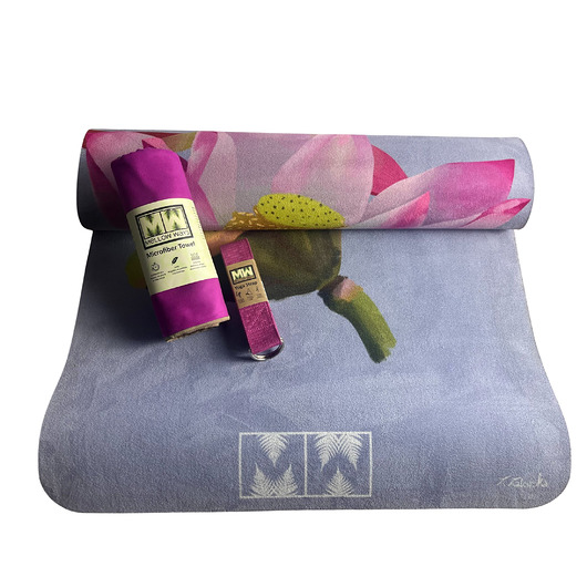 akcesoria do jogi Zestaw do jogi LOTOS  - mata, pasek, ręcznik